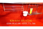 Combo kệ đựng gia vị, treo khăn, đựng đũa