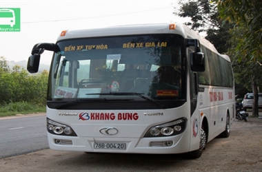 Nhà Xe Khang Bưng >> xe Khang Bưng chạy tuyến Phú Yên - Gia Lai, Phú Yên - ĐakLak.