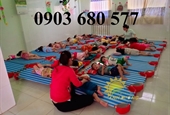 Nơi bán giường ngủ trưa cho trẻ em mầm non giá rẻ, chất lượng cao