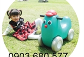 Xe lắc - xe chòi chân 4 bánh giá rẻ, an toàn cho bé
